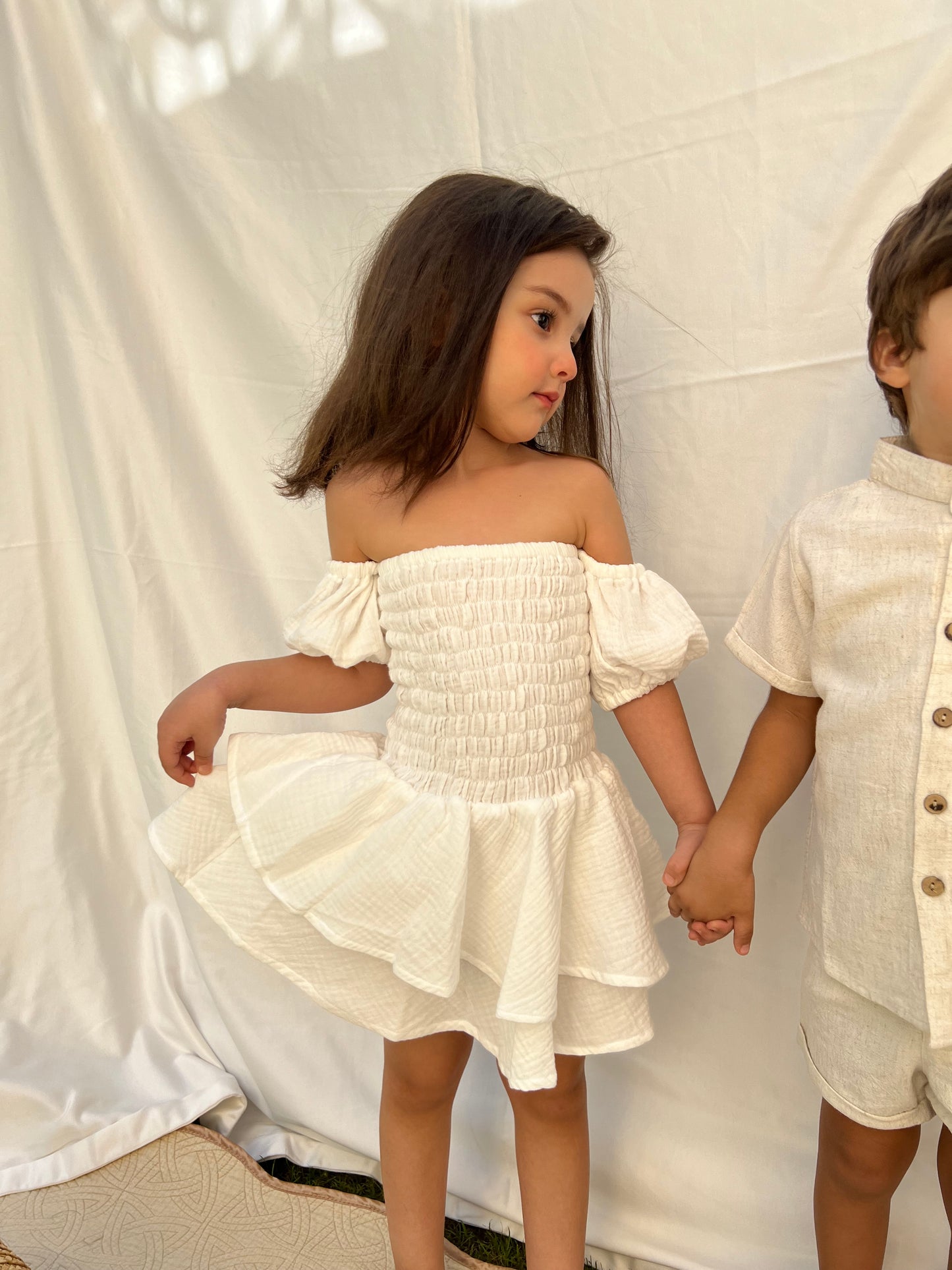 Off-white Ruffle dress