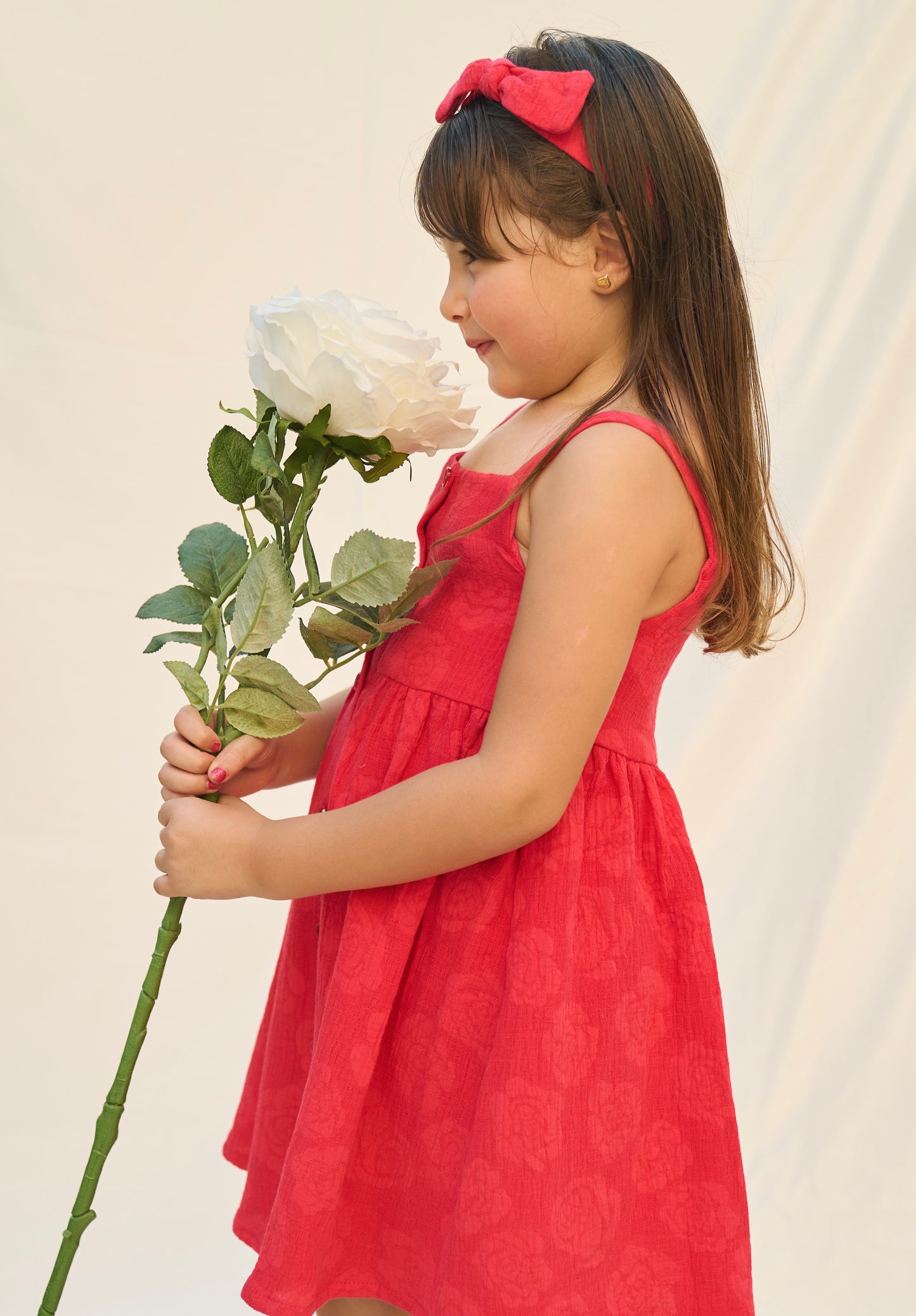 FLOWERY DRESS with RIBBON🌺