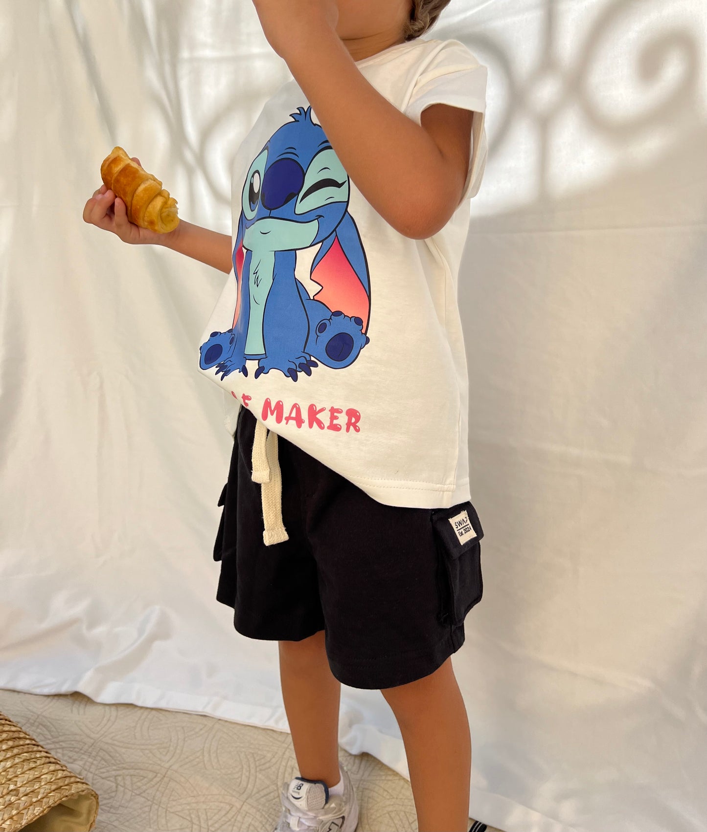 STITCH SET (T-shirt & shorts)