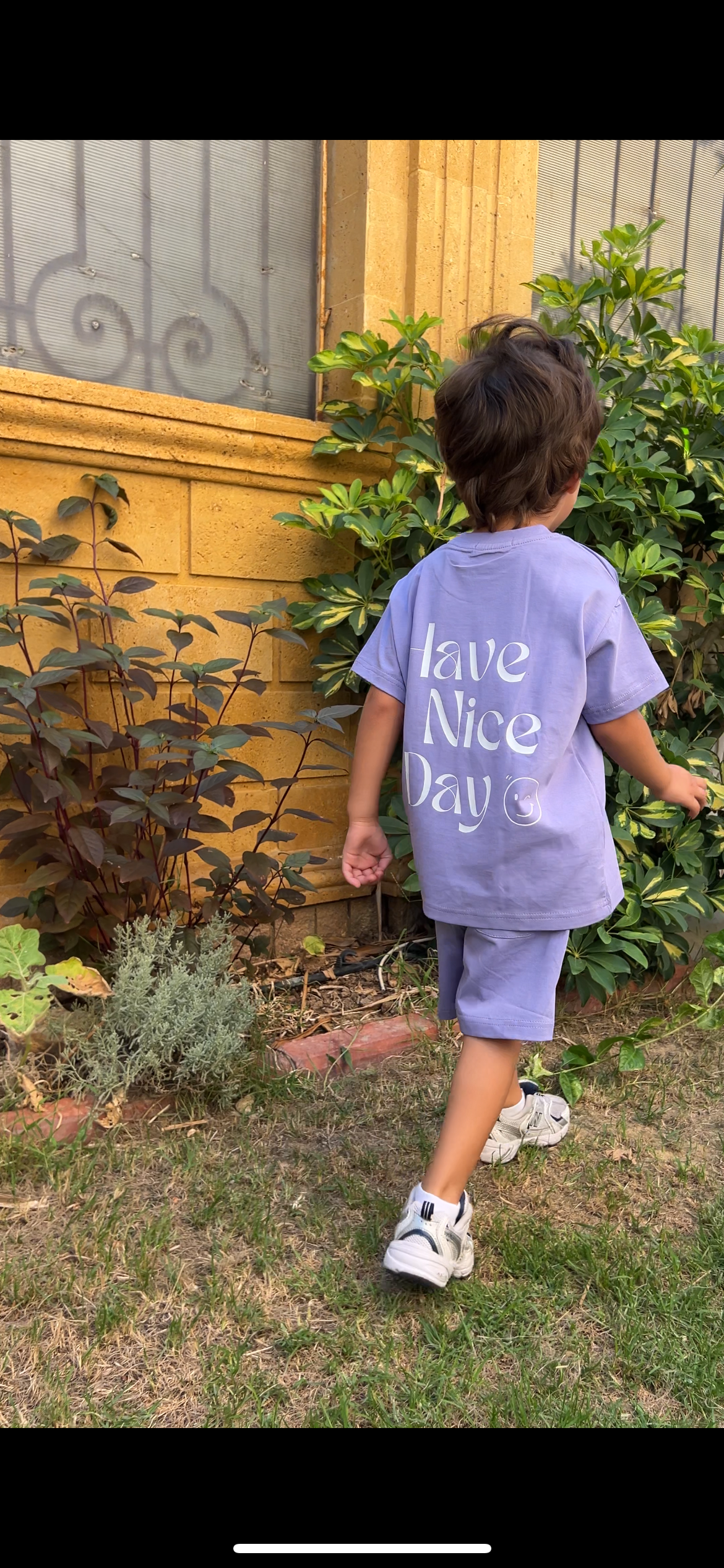 BOYS PURPLE SET
