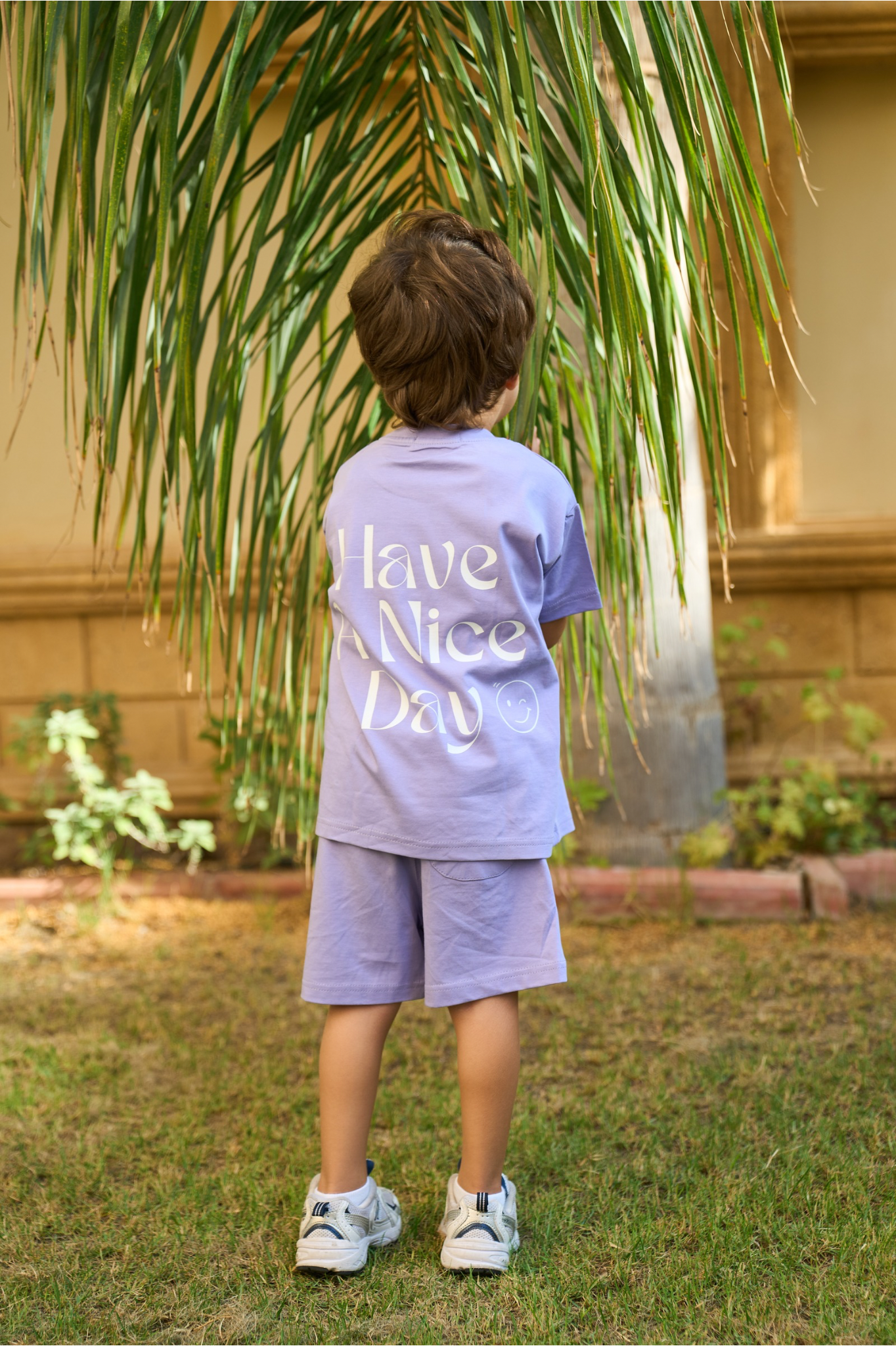 BOYS PURPLE SET